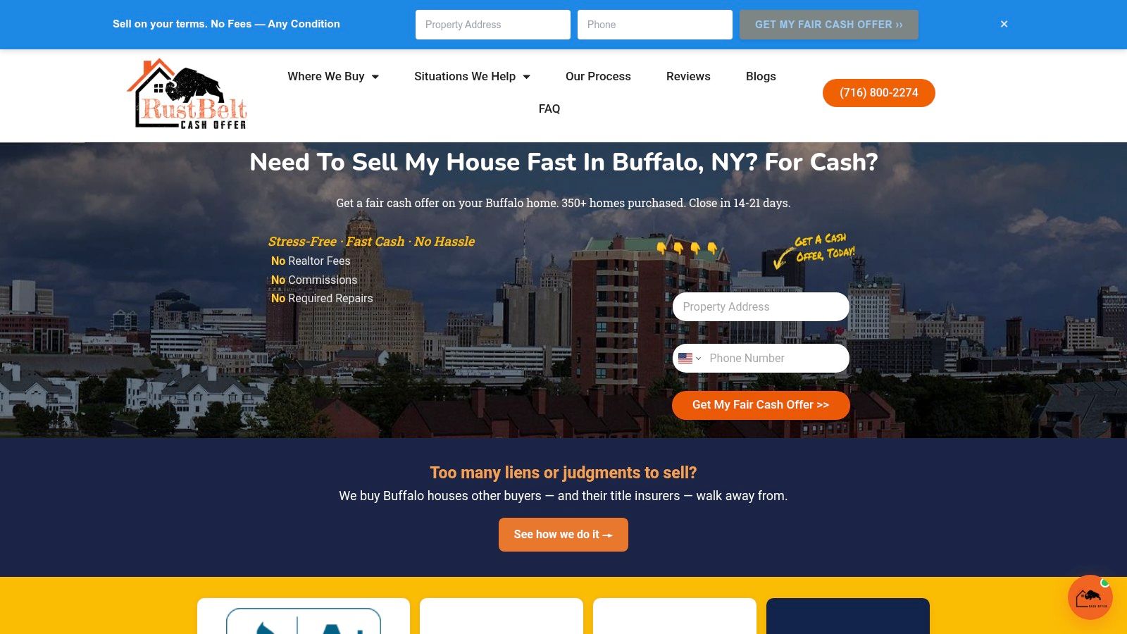 Rust Belt Cash Offer