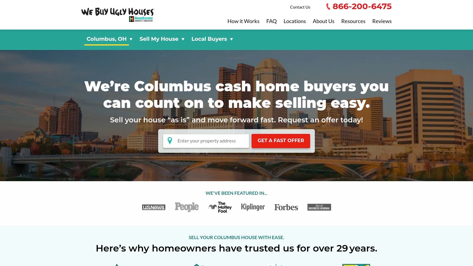 We Buy Ugly Houses (HomeVestors) – Columbus