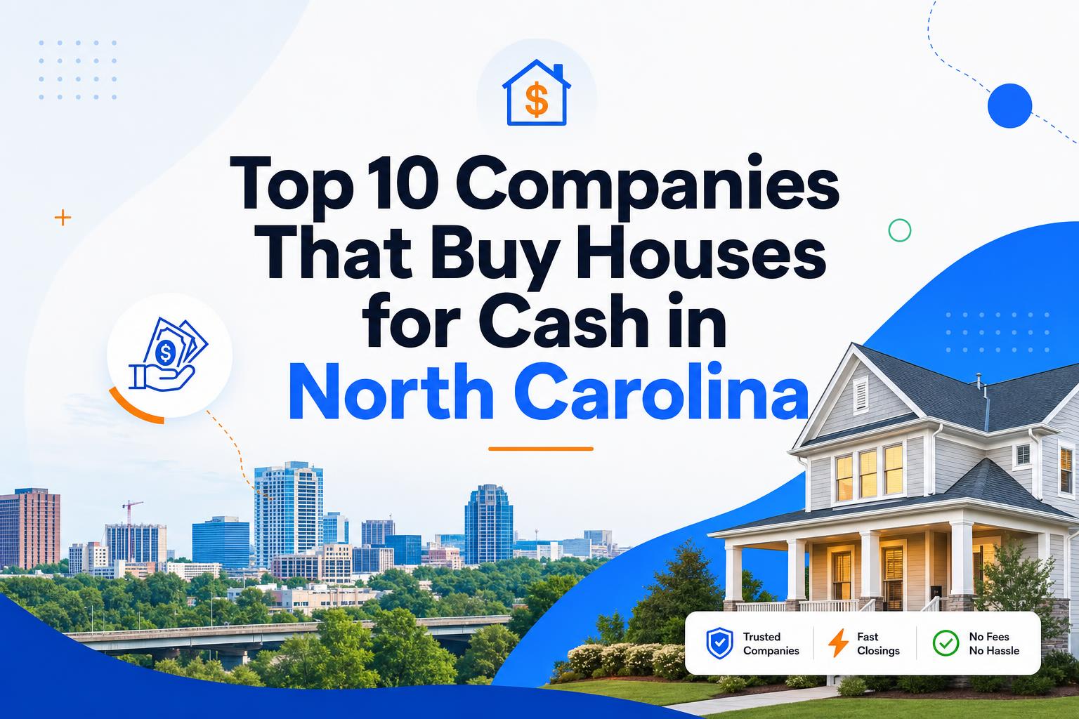 Top 10 Companies That Buy Houses for Cash in North Carolina