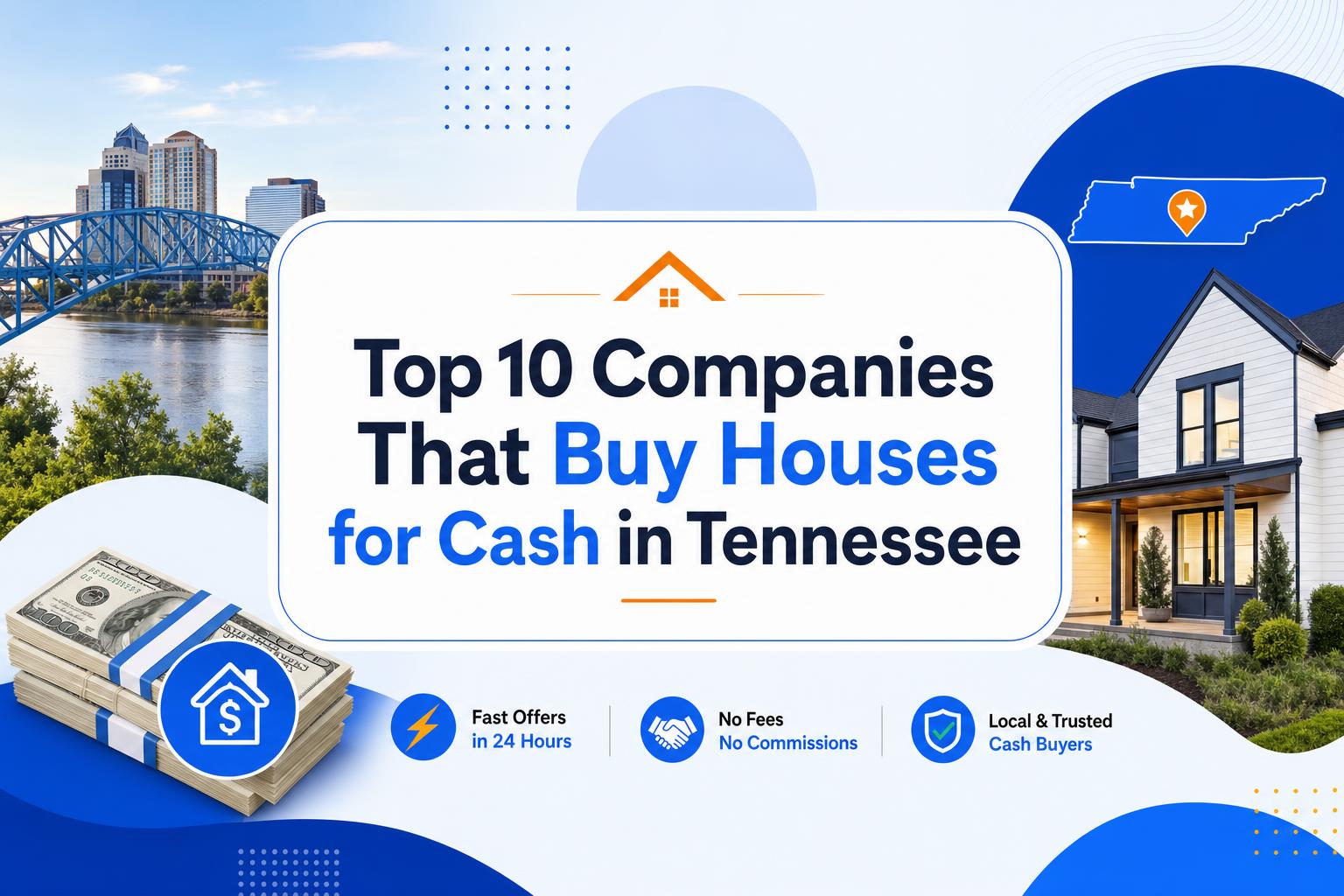 Top 10 Companies That Buy Houses for Cash in Tennessee