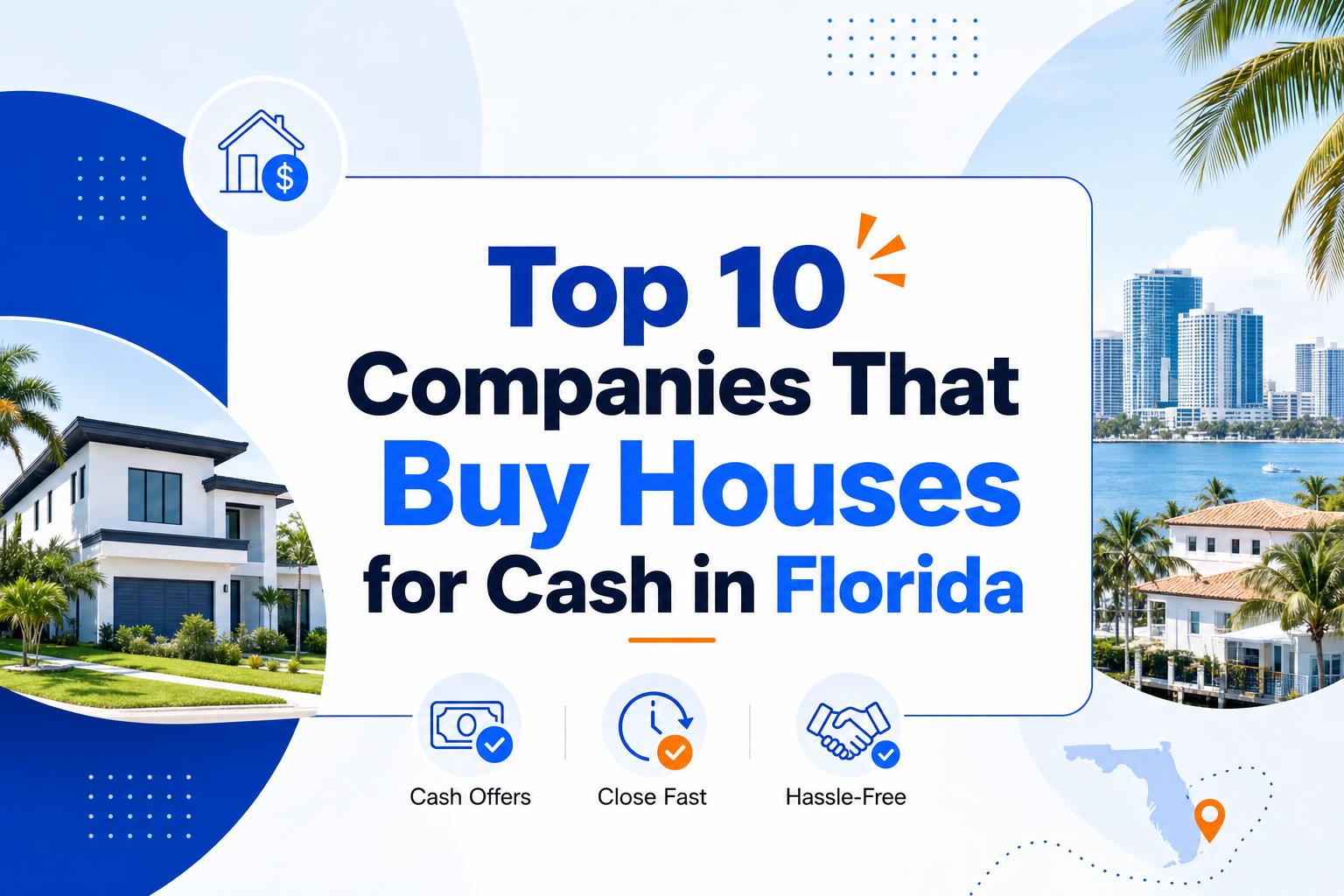 Top 10 Companies That Buy Houses for Cash in Florida