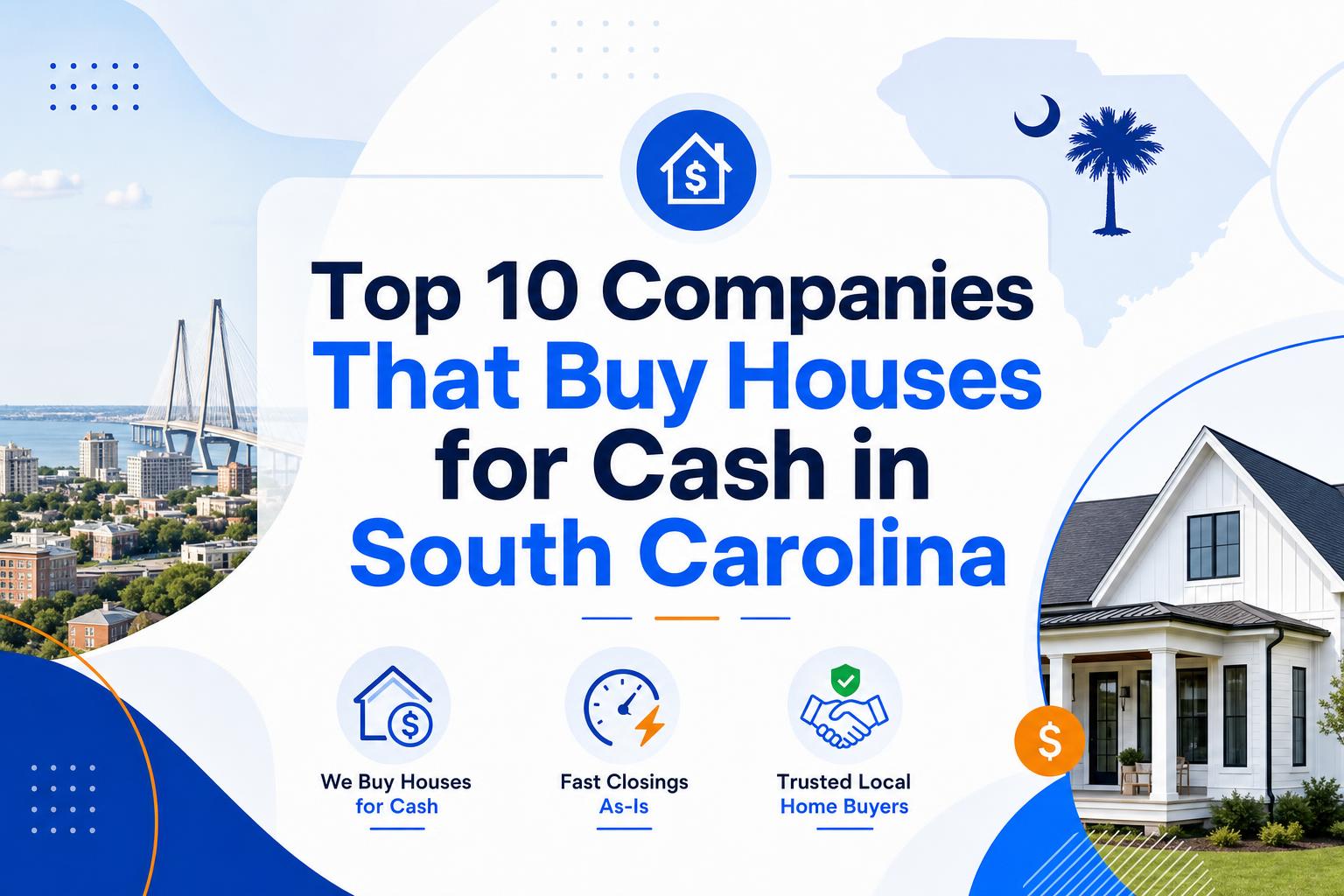 Top 10 Companies That Buy Houses for Cash in South Carolina
