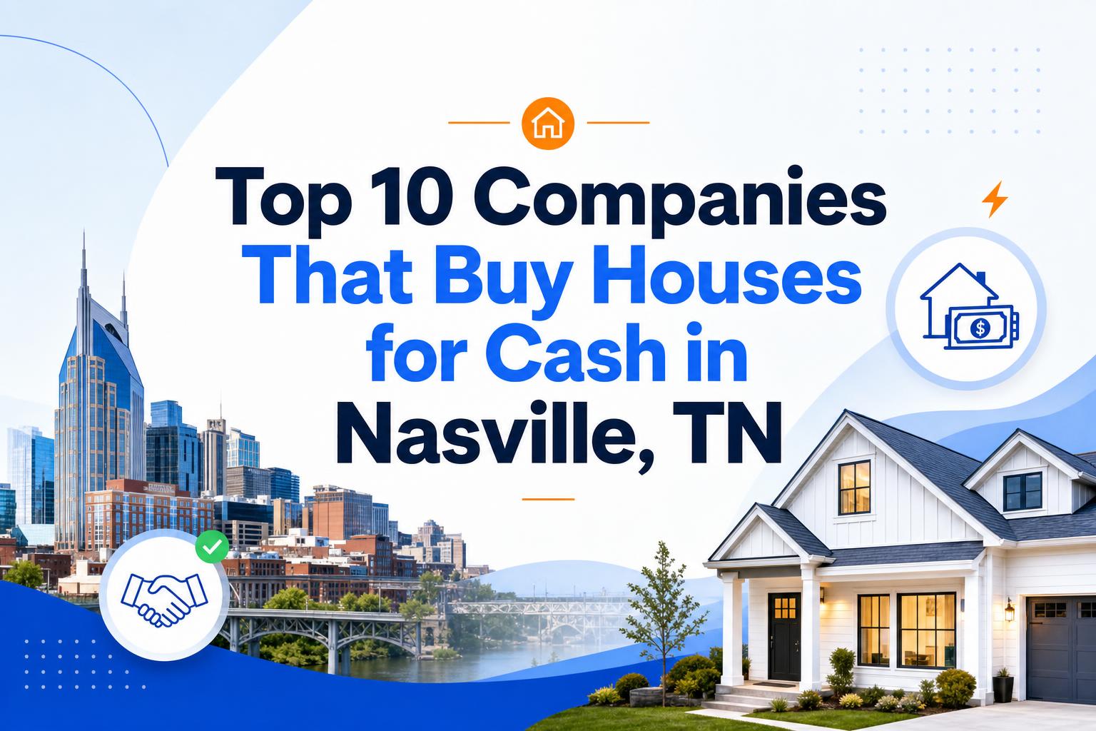 Top 10 Companies That Buy Houses for Cash in Nasville, TN