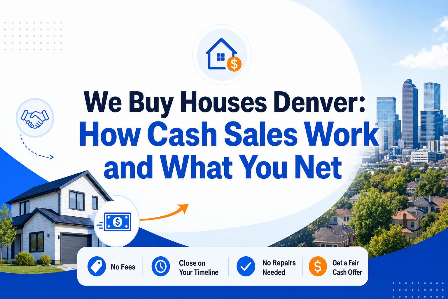We Buy Houses Denver: How Cash Sales Work and What You Net