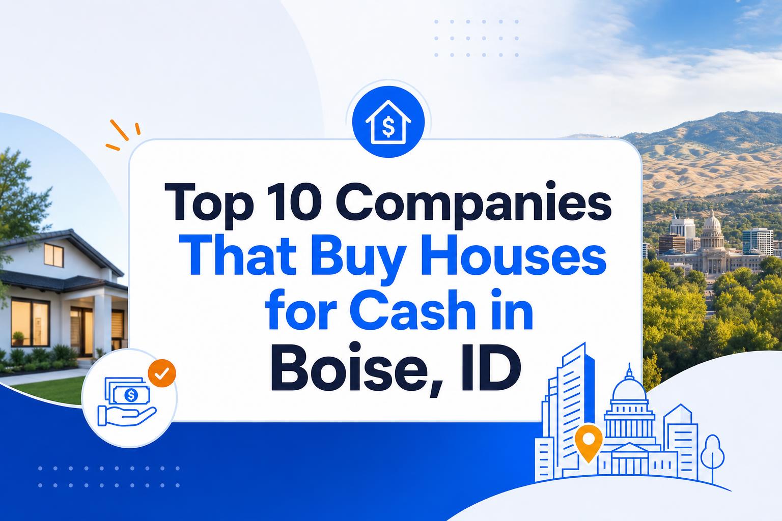 Top 10 Companies That Buy Houses for Cash in Boise, ID