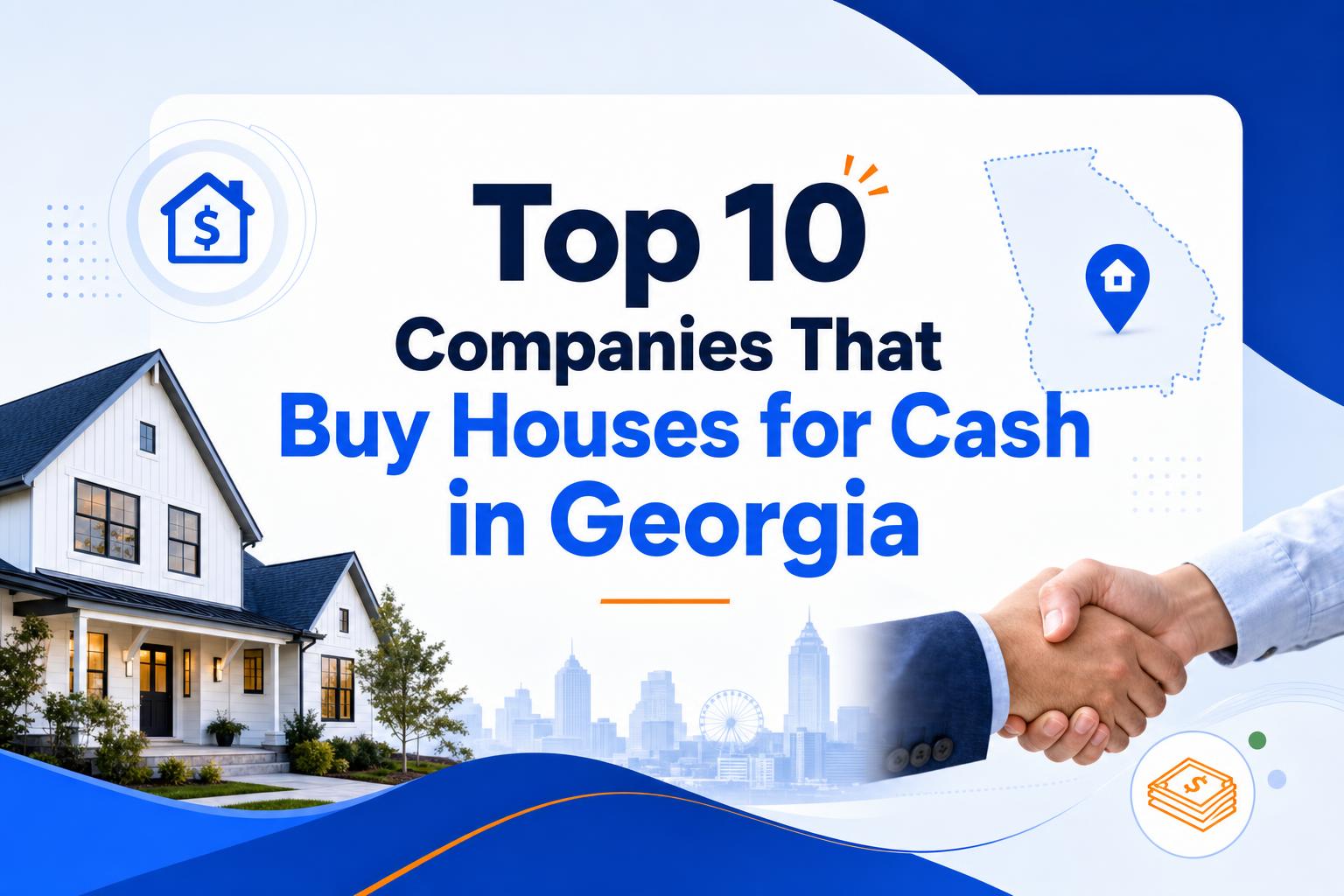 Top 10 Companies That Buy Houses for Cash in Georgia